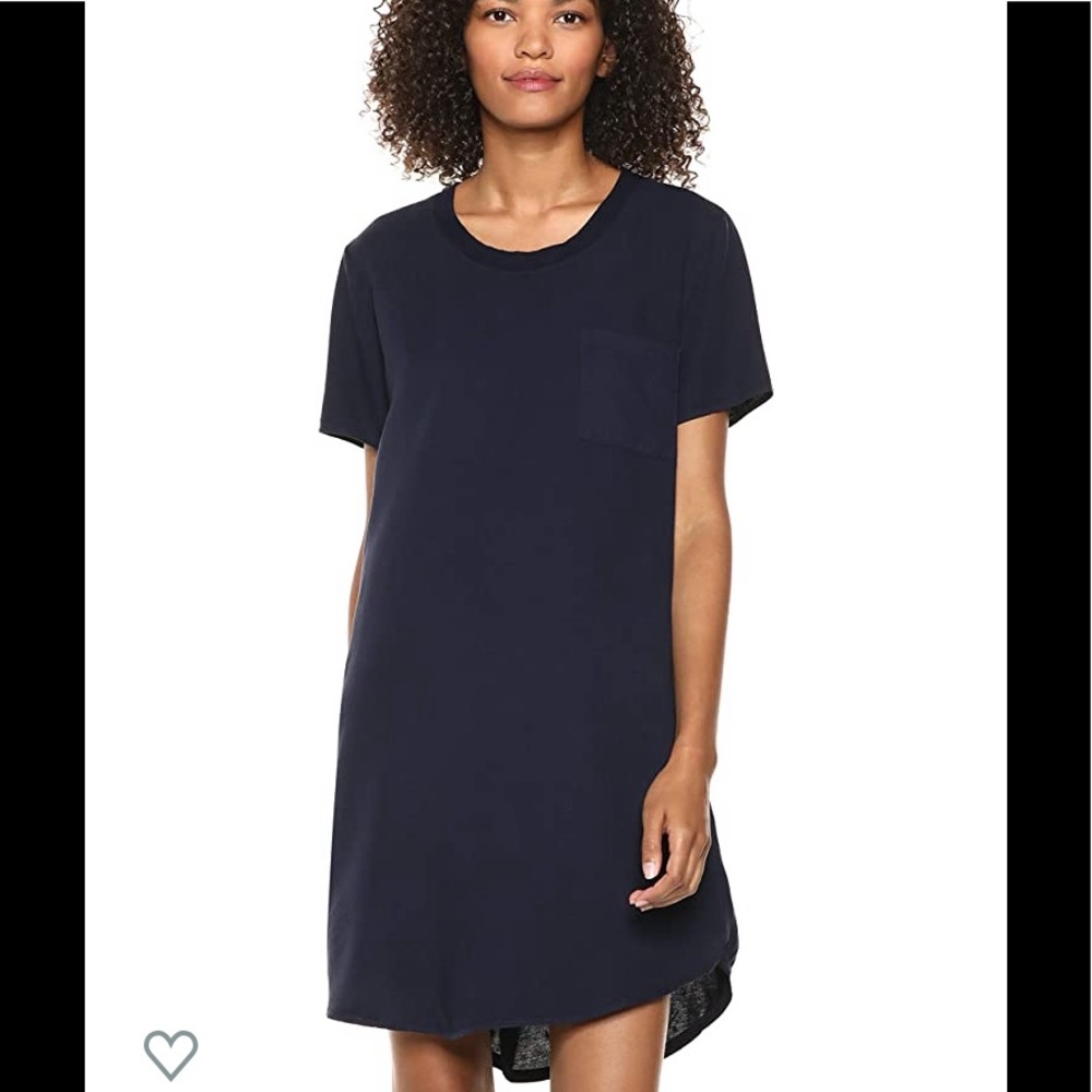 Splendid Khaki Green Short Sleeve T-shirt Dress